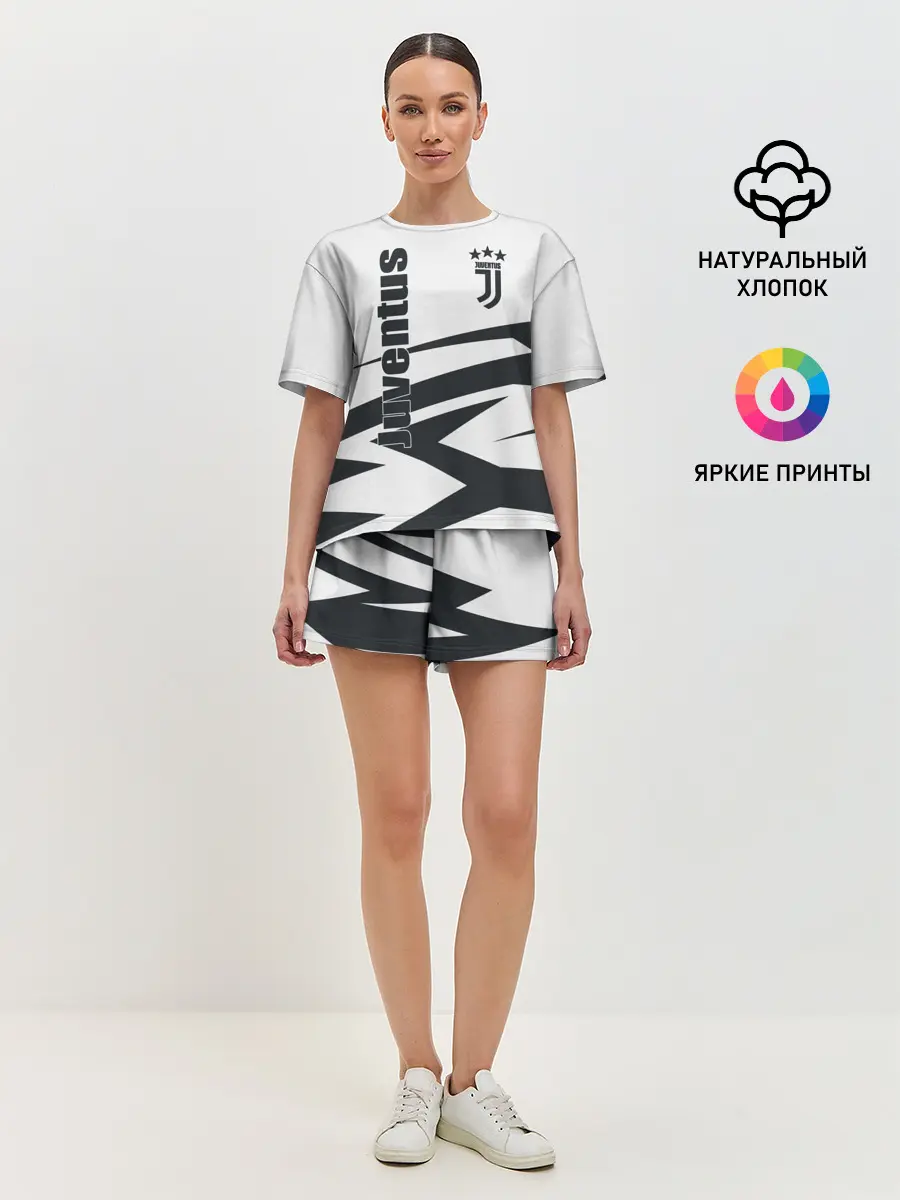 Женская пижама с шортами / Juventus