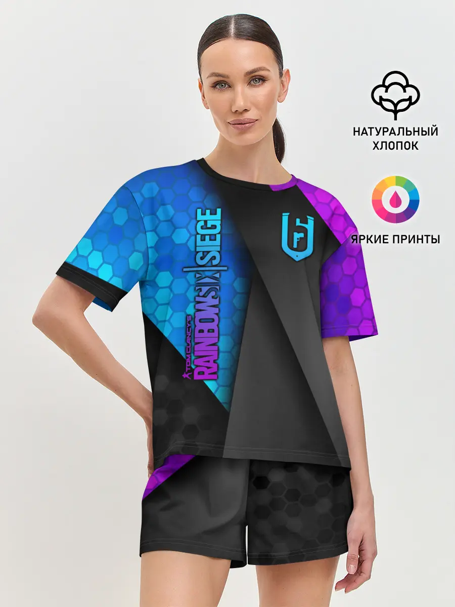 Женская пижама с шортами / Rainbow Six Siege