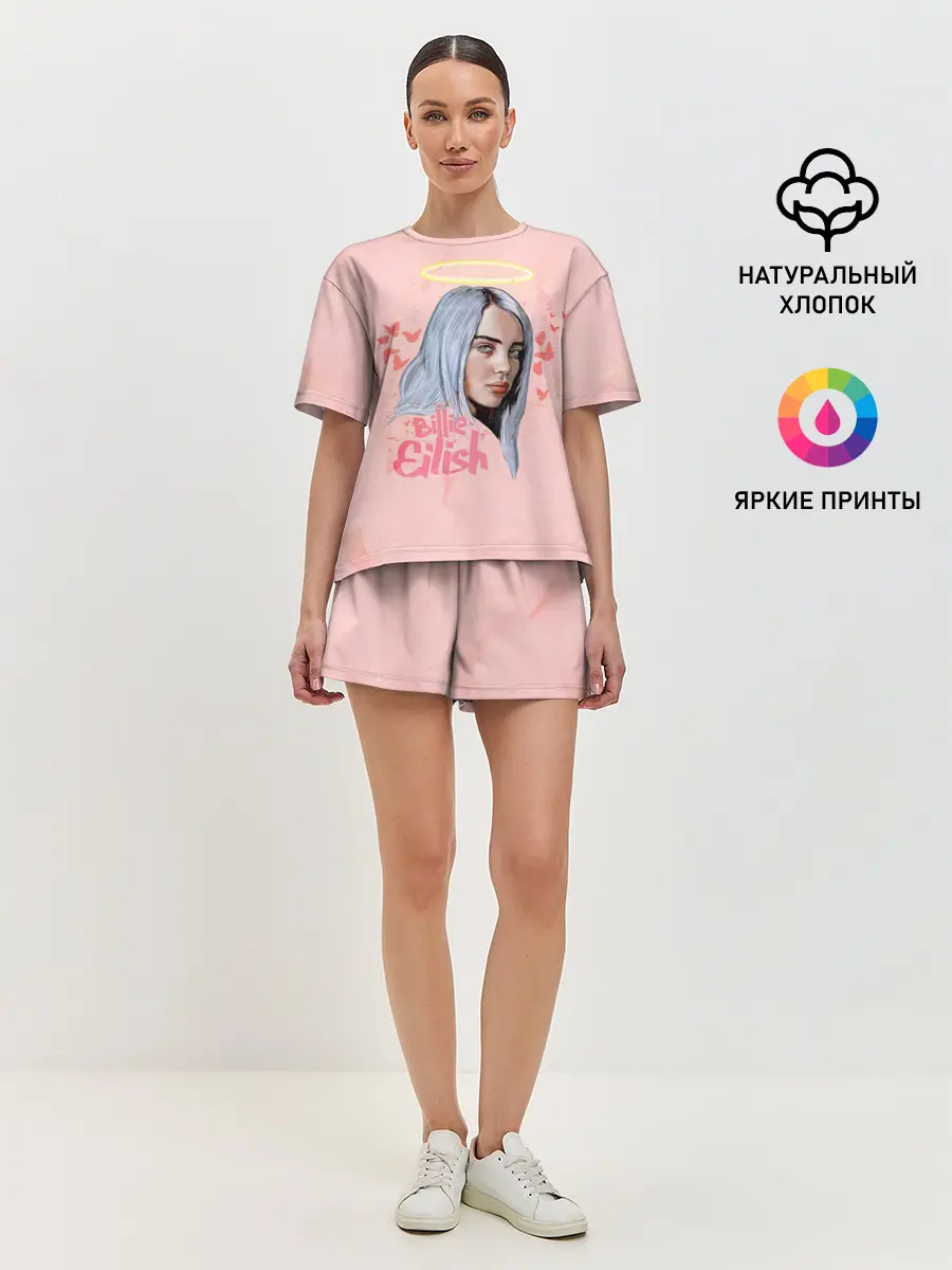Женская пижама с шортами / BILLIE EILISH