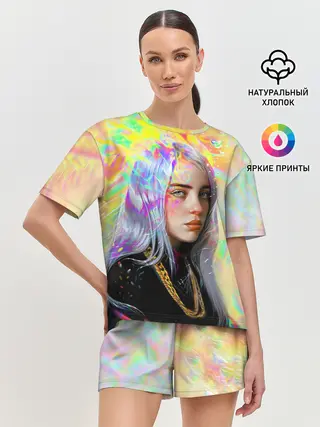 Женская пижама с шортами / BILLIE EILISH