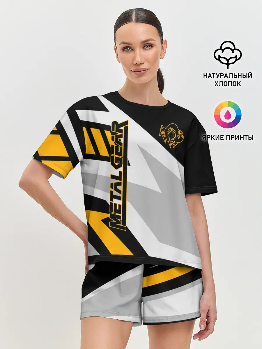Женская пижама с шортами / Metal Gear