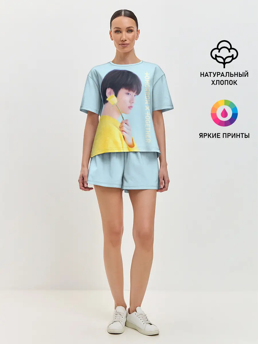 Женская пижама с шортами / TXT