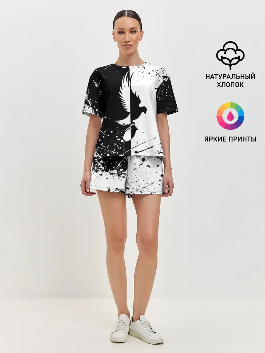 Женская пижама с шортами / HOLLYWOOD UNDEAD