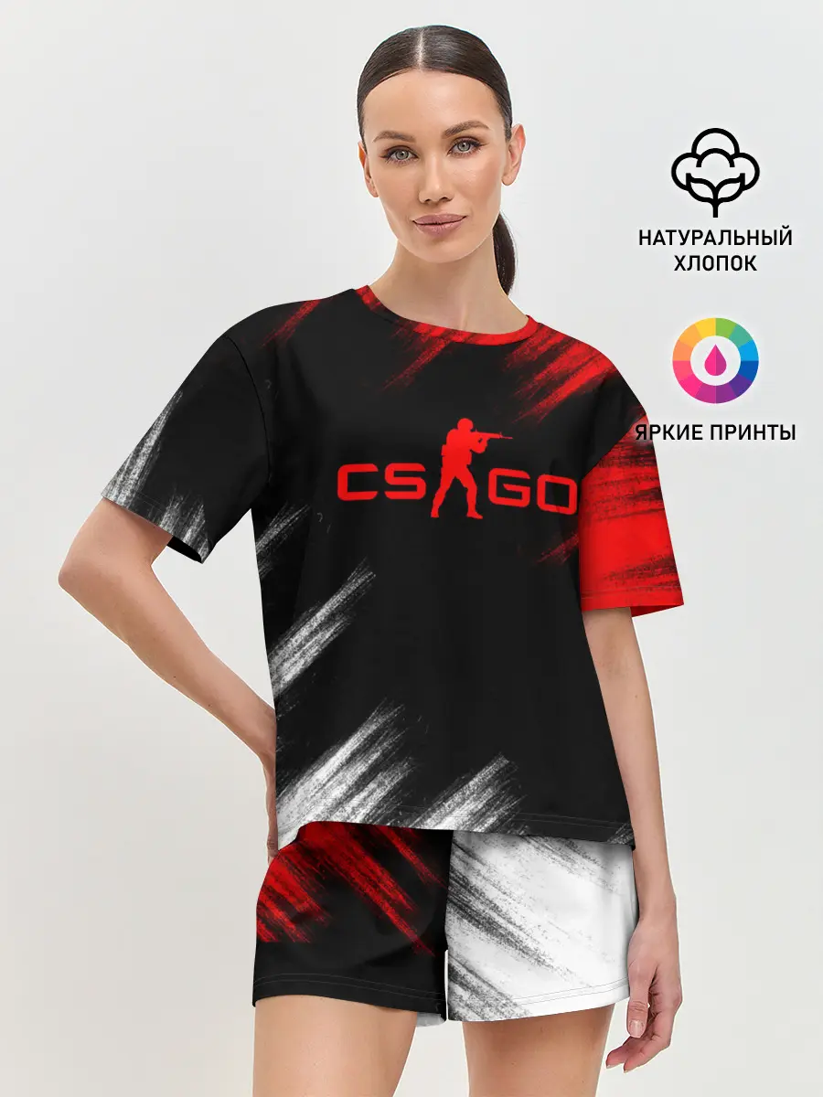 Женская пижама с шортами / Counter Strike