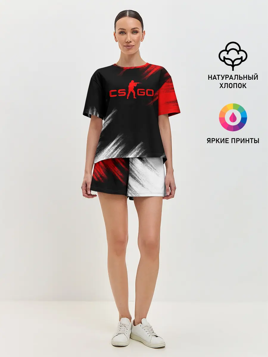 Женская пижама с шортами / Counter Strike