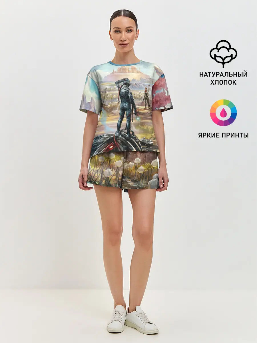 Женская пижама с шортами / The Outer Worlds
