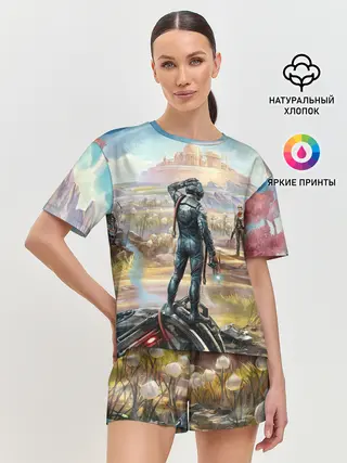 Женская пижама с шортами / The Outer Worlds