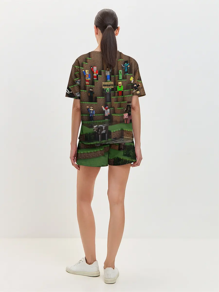 Женская пижама с шортами / MINECRAFT