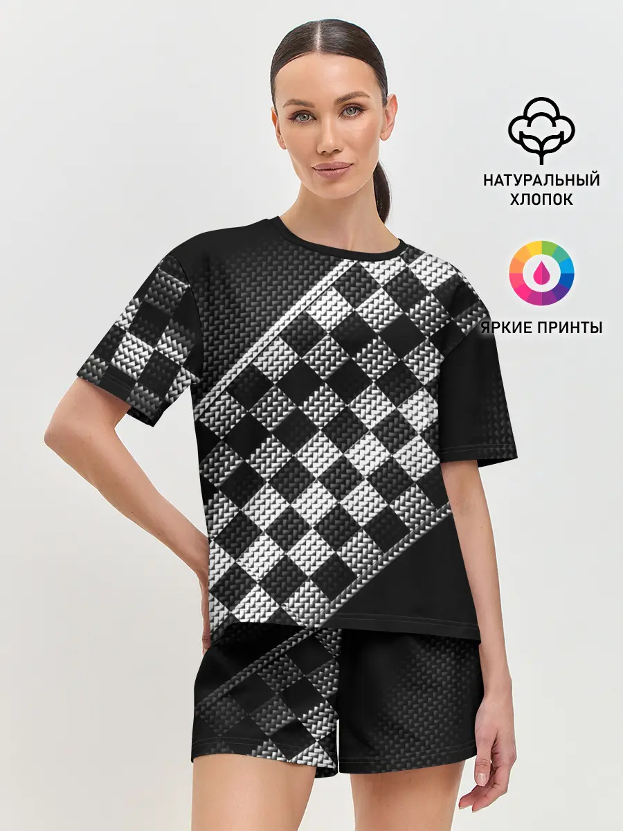 Женская пижама с шортами / Finish