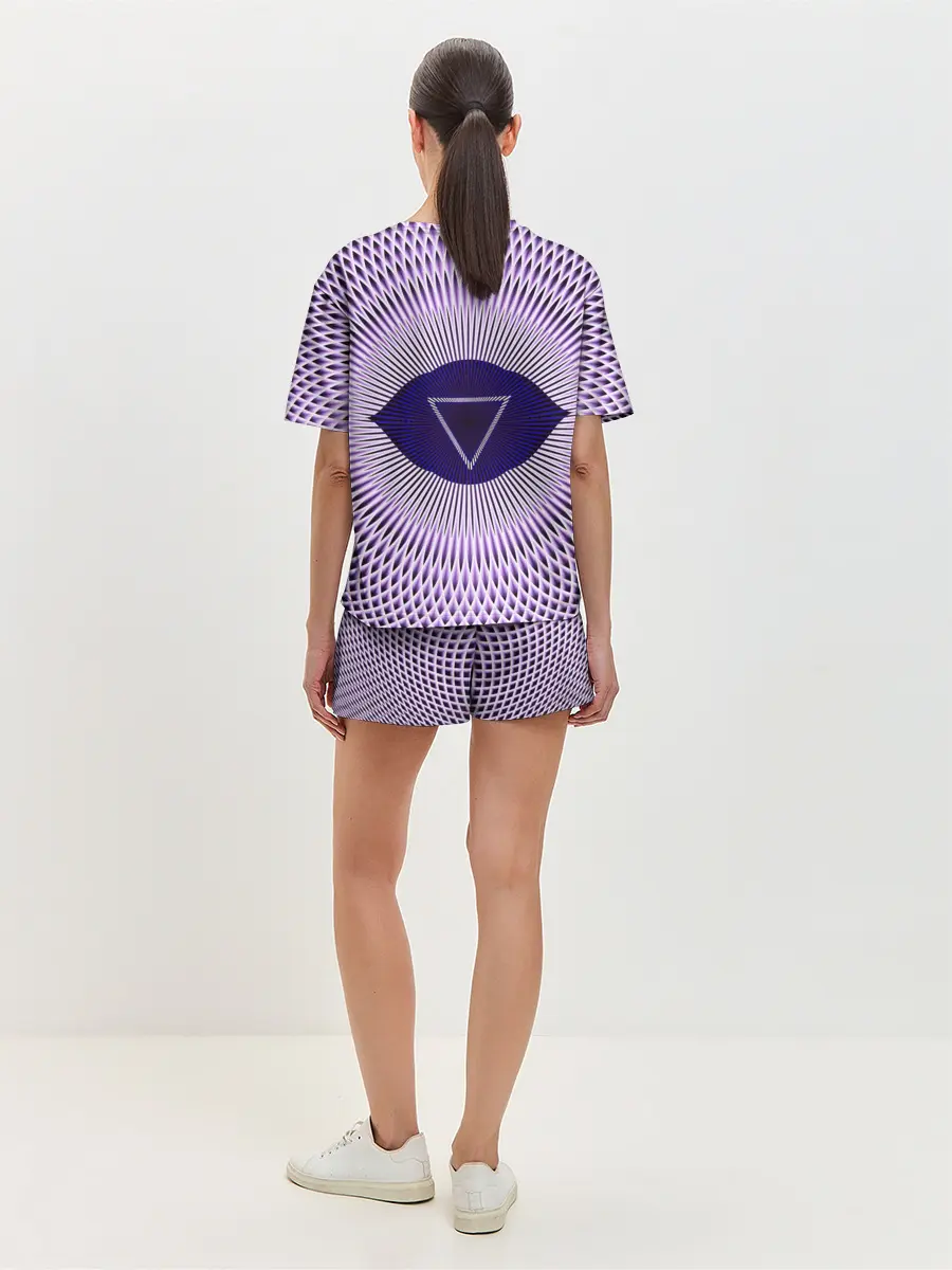 Женская пижама с шортами / Чакра