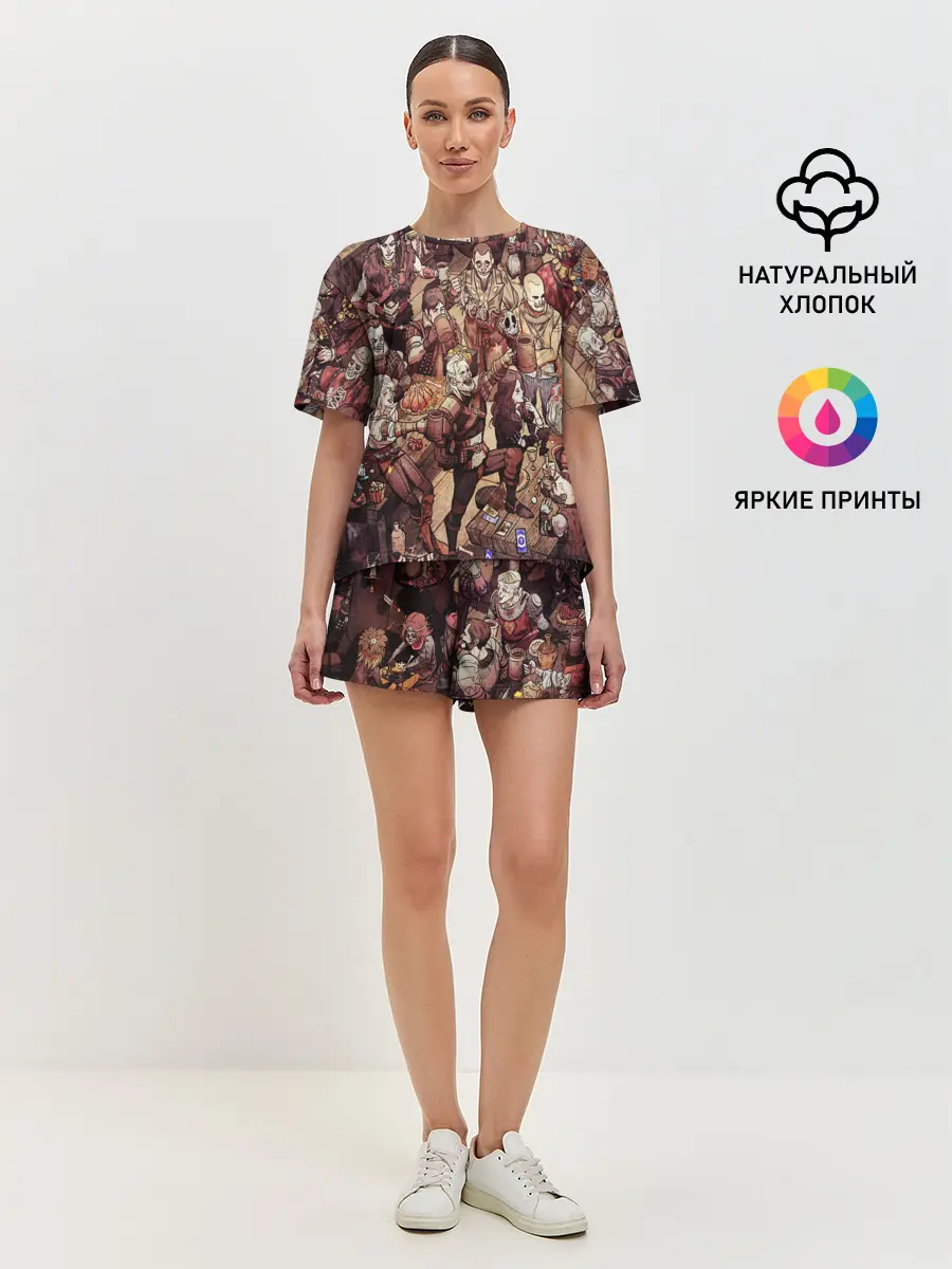 Женская пижама с шортами / Ведьмак