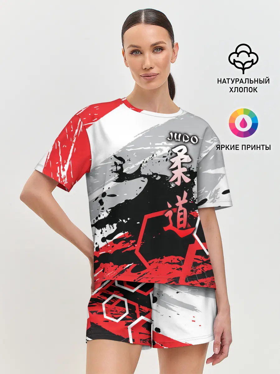 Женская пижама с шортами / Judo