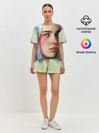 Женская пижама с шортами / Билли Айлиш