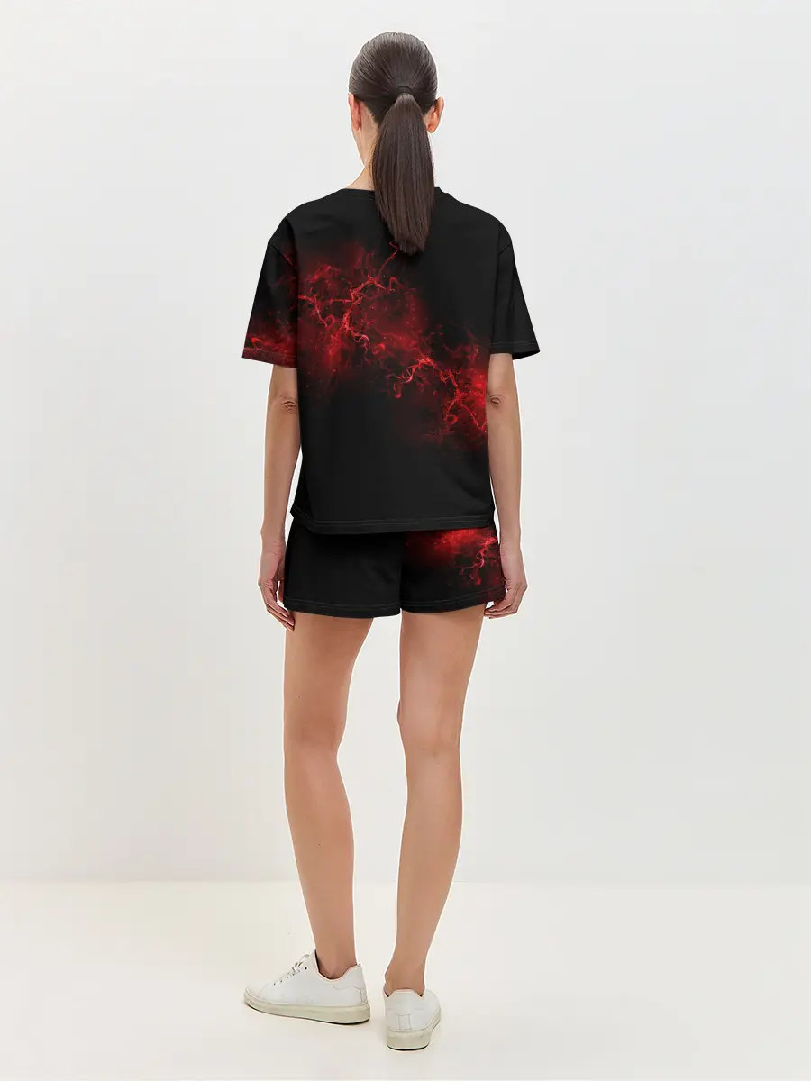 Женская пижама с шортами / Cyberpunk 2077.