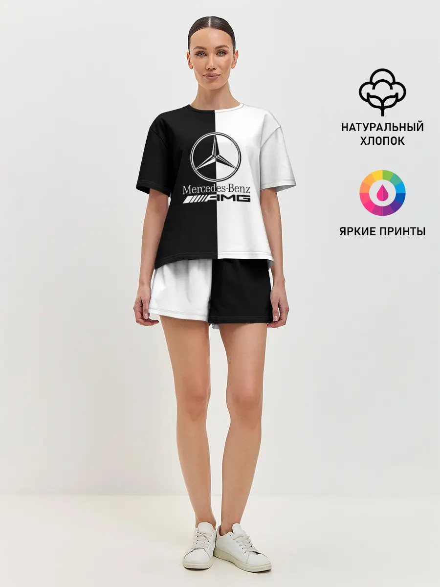 Женская пижама с шортами / MERCEDES-BENZ