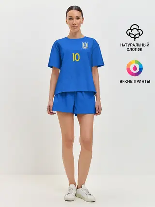 Женская пижама с шортами / konoplyanka away 19-20