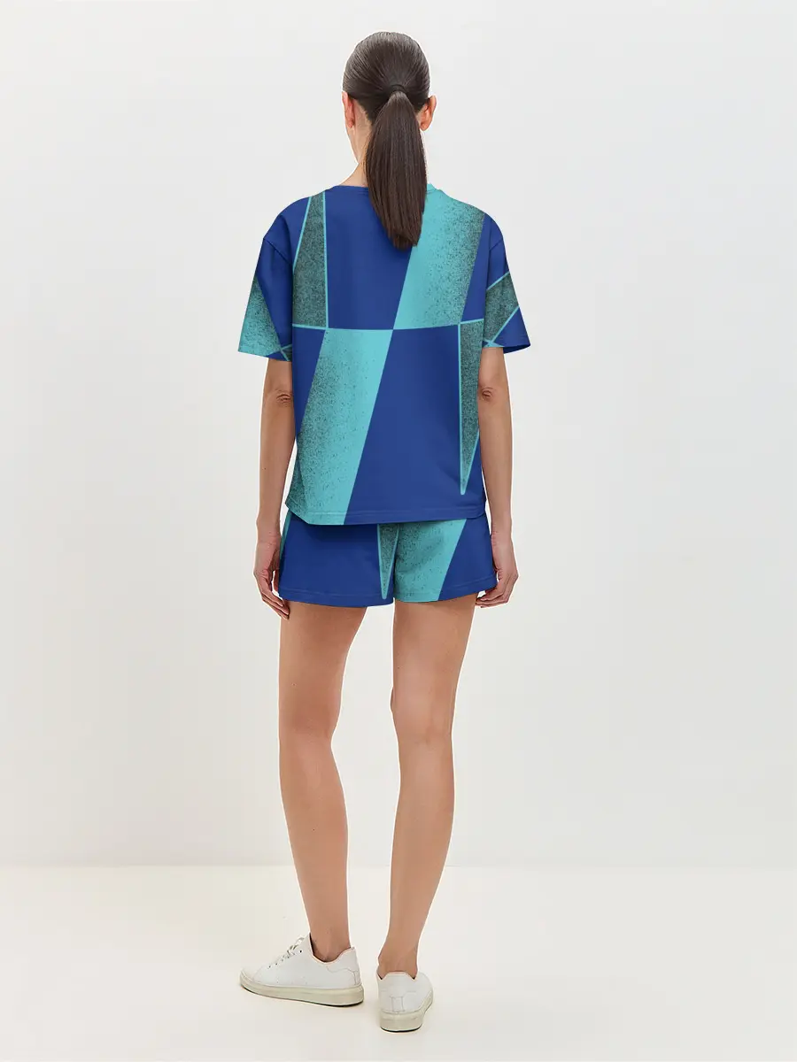 Женская пижама с шортами / Barcelona PreMatch kit