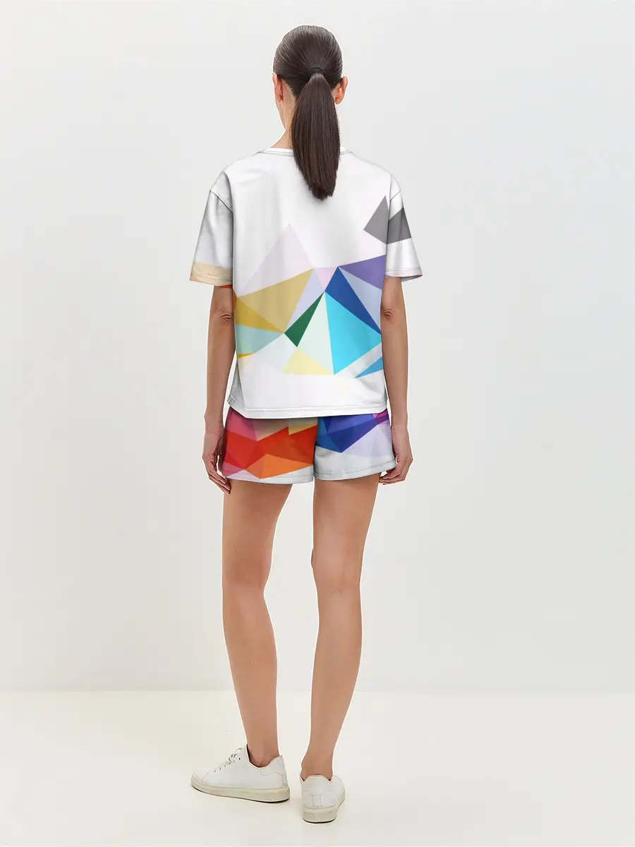 Женская пижама с шортами / GEOMETRY