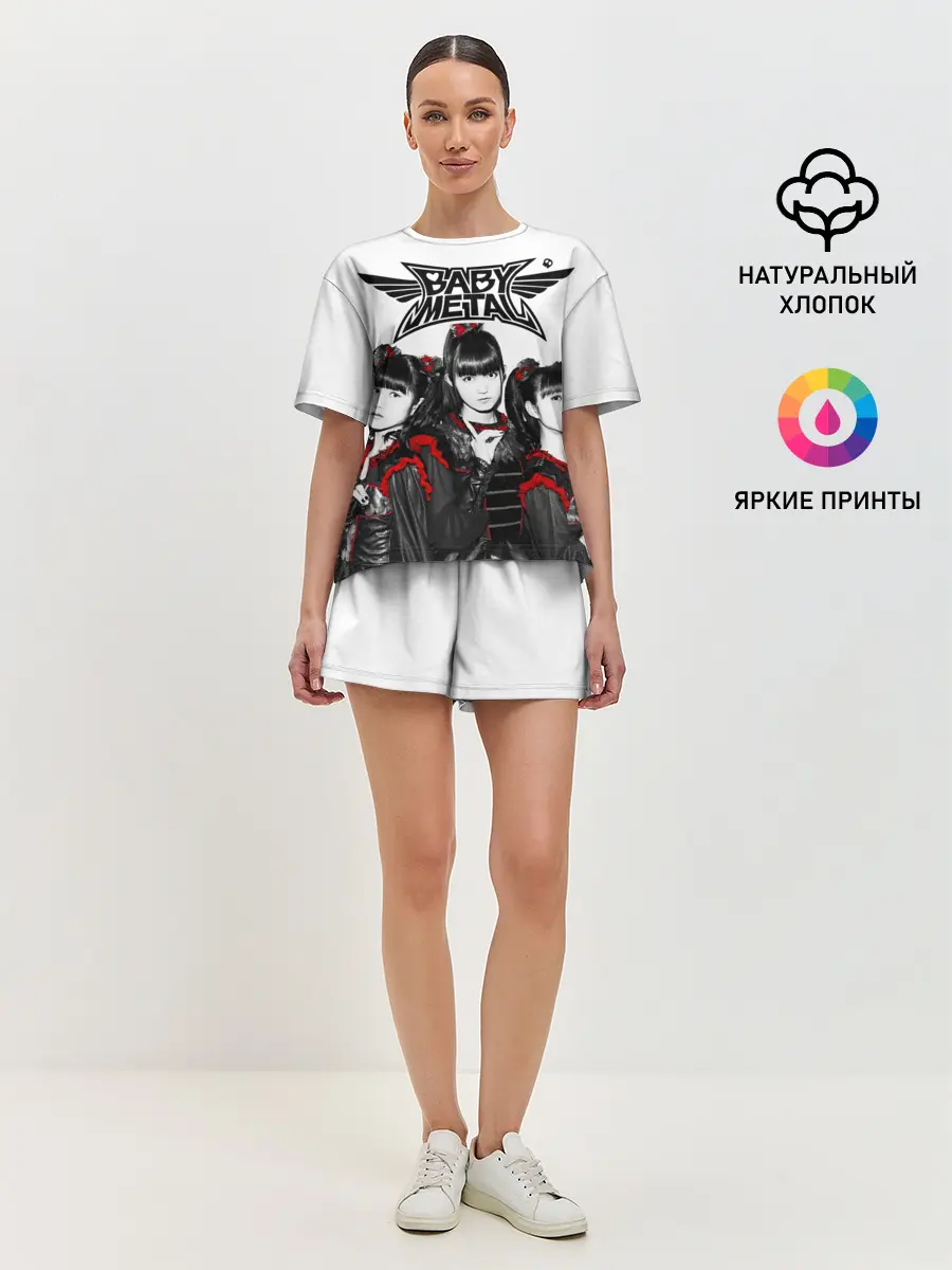 Женская пижама с шортами / BABYMETAL