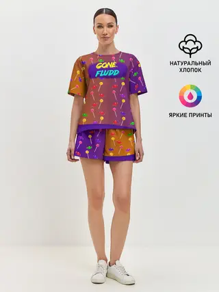 Женская пижама с шортами / Gone.Fludd
