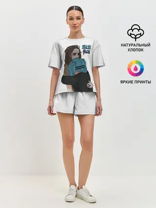 Женская пижама с шортами / Sally Face