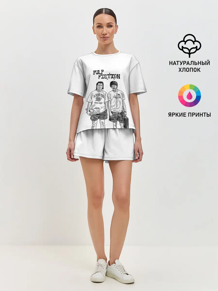 Женская пижама с шортами / Pulp Fiction
