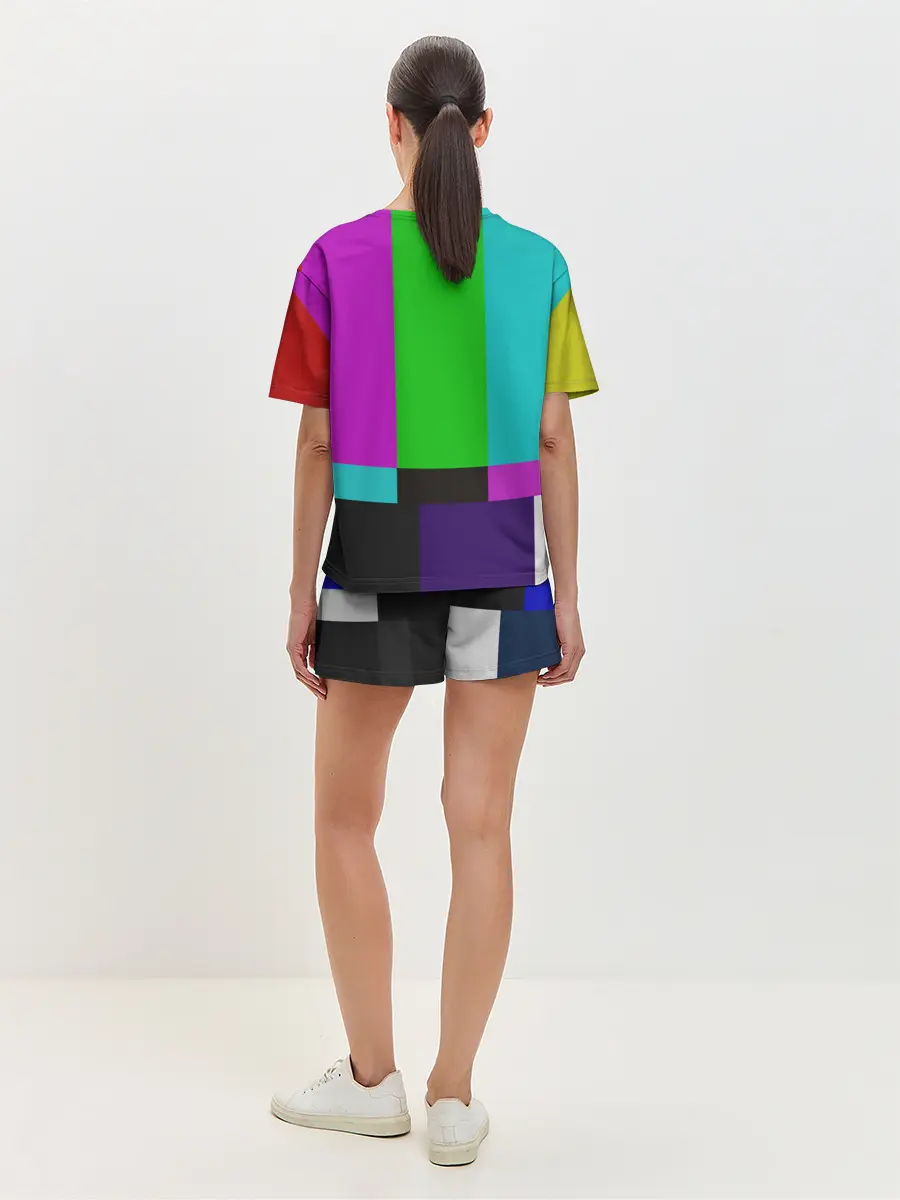 Женская пижама с шортами / Настроечная таблица