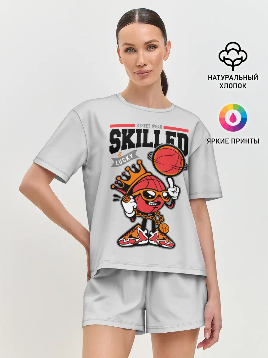 Женская пижама с шортами / Skilled and lucky