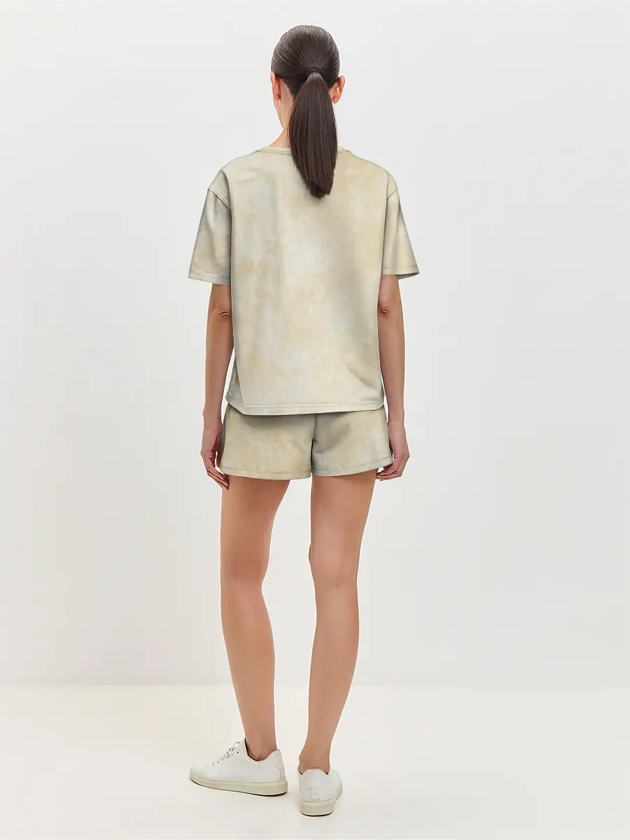 Женская пижама с шортами / Носорог