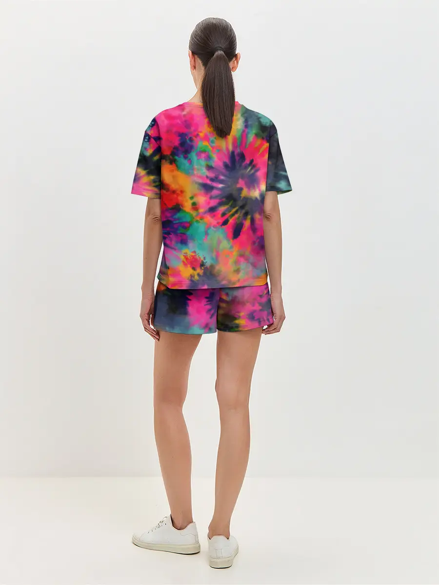 Женская пижама с шортами / Хиппи