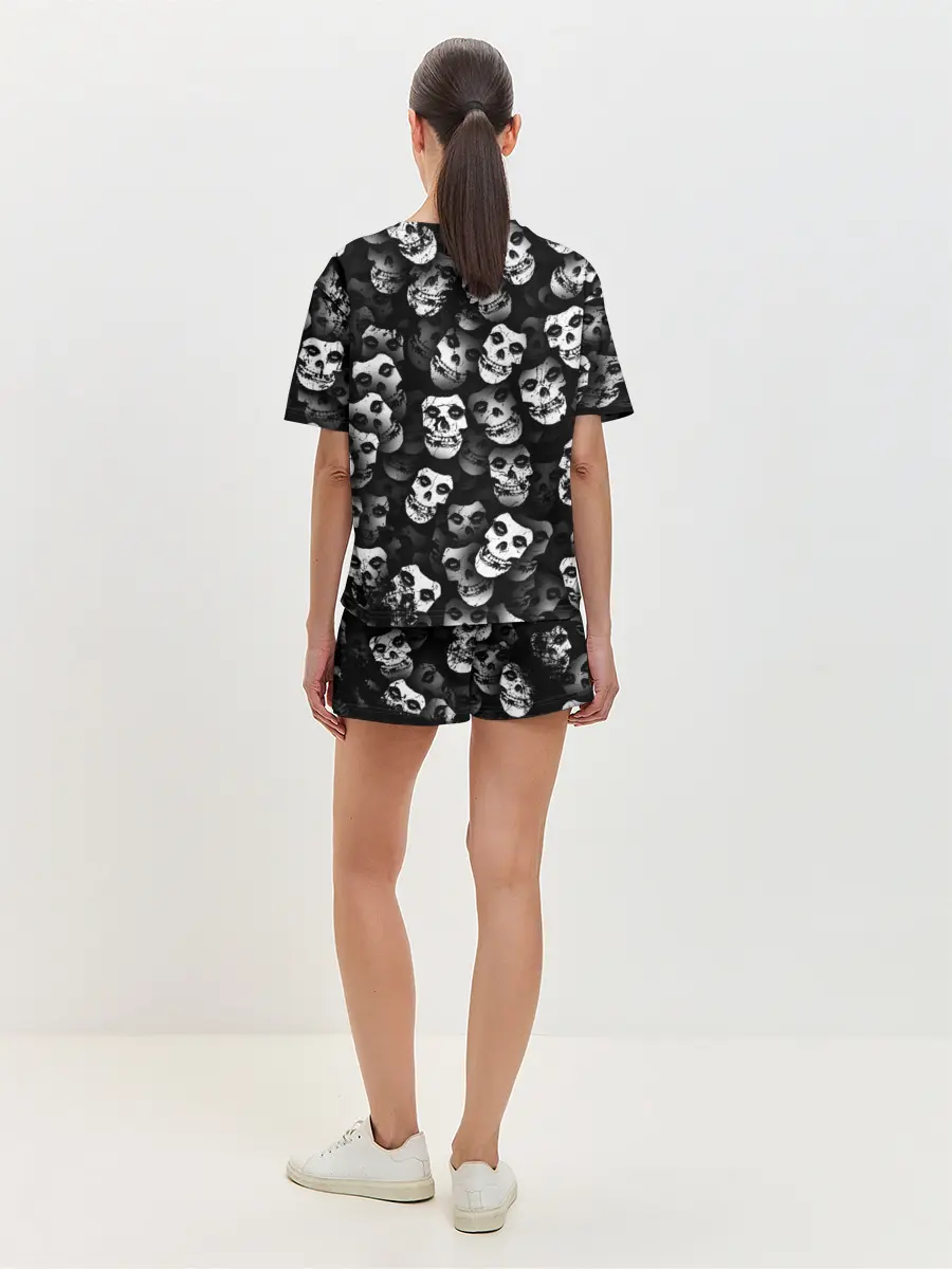 Женская пижама с шортами / Призраки Мисфитс