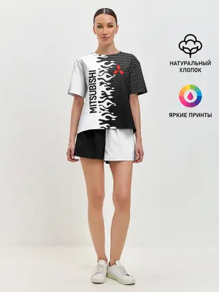 Женская пижама с шортами / MITSUBISHI