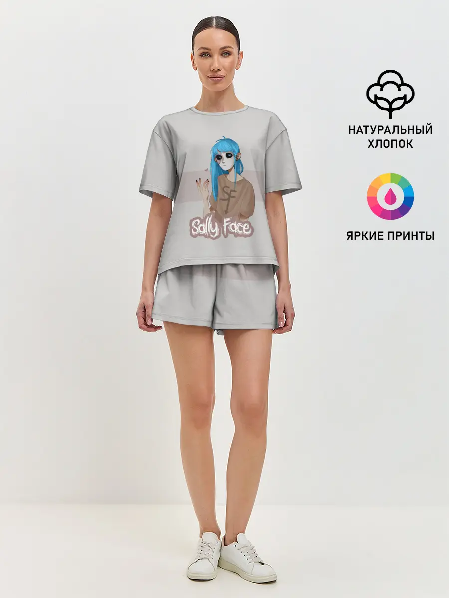 Женская пижама с шортами / Sally Face