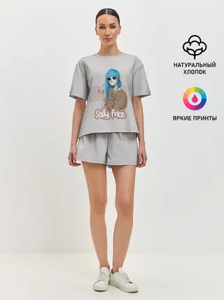 Женская пижама с шортами / Sally Face