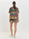 Женская пижама с шортами / Африканский стиль