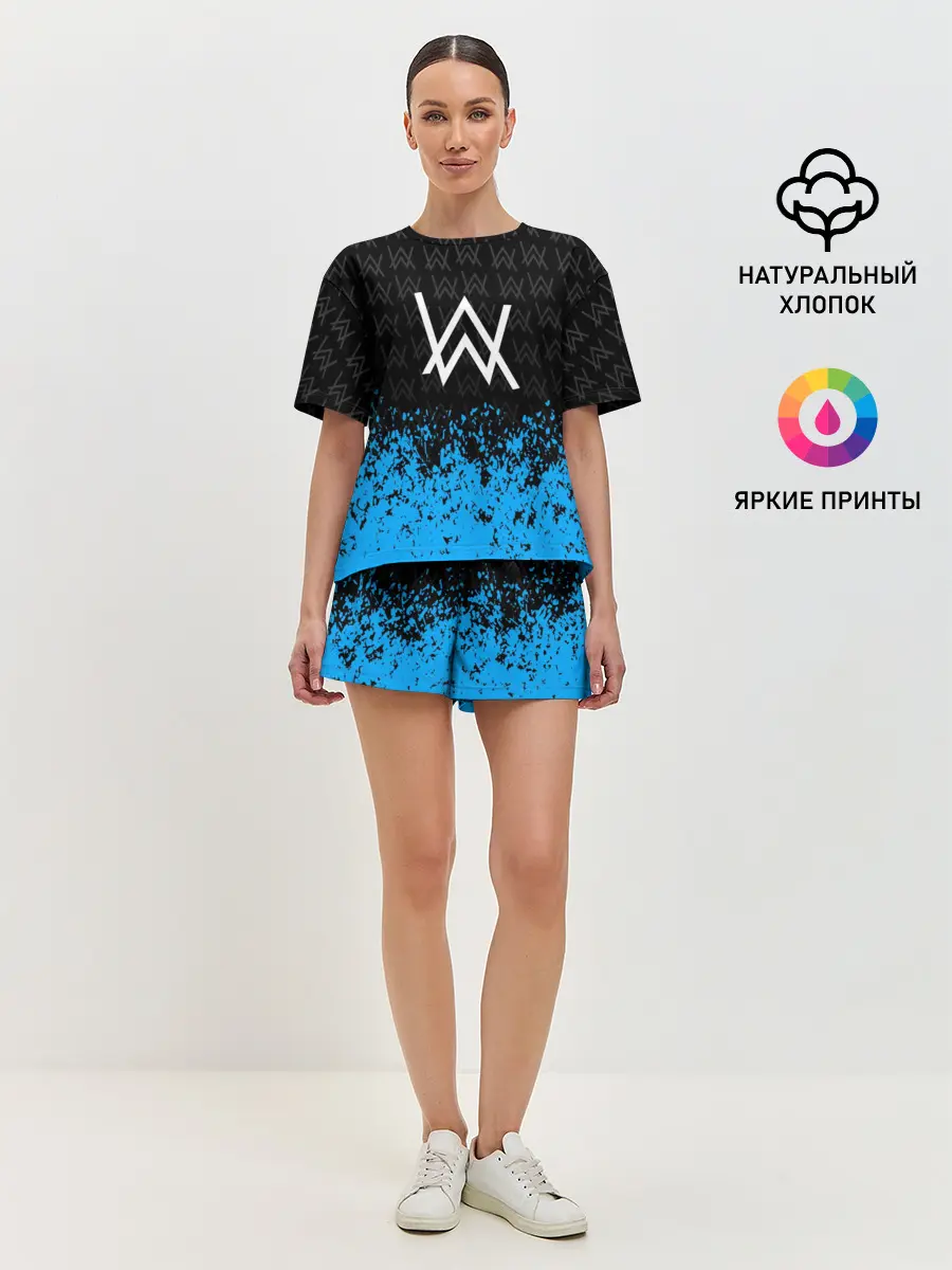 Женская пижама с шортами / ALAN WALKER