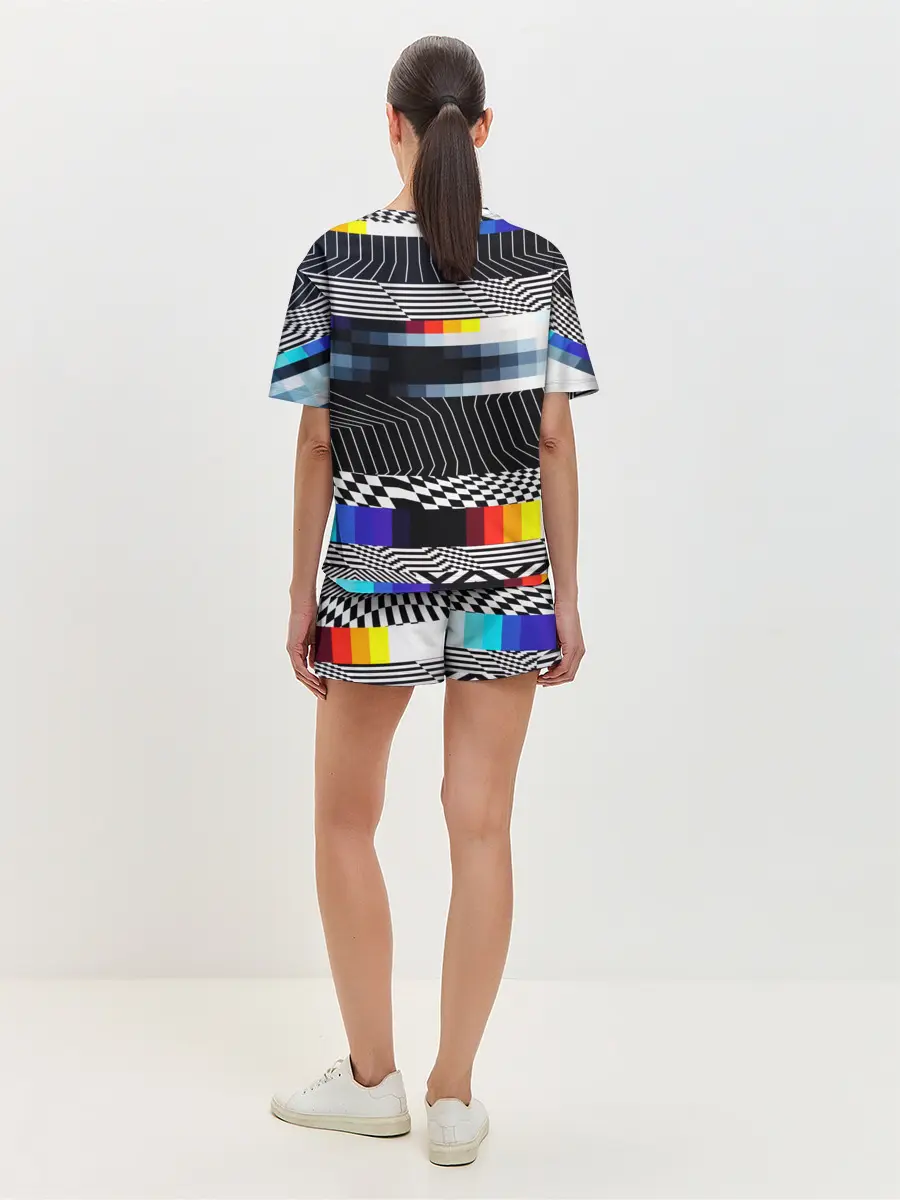 Женская пижама с шортами / Уличный стиль