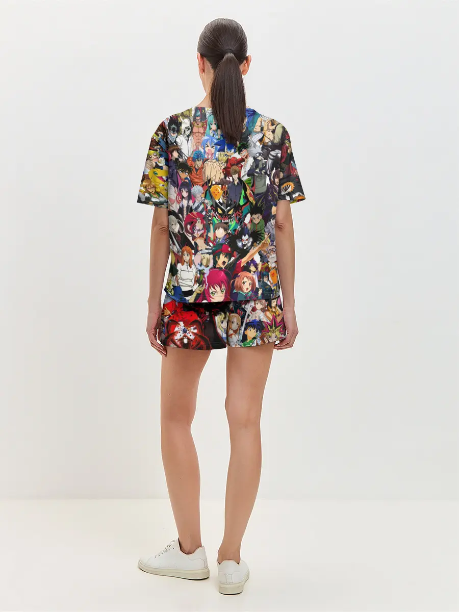Женская пижама с шортами / ANIME HEROES | АНИМЕ ГЕРОИ