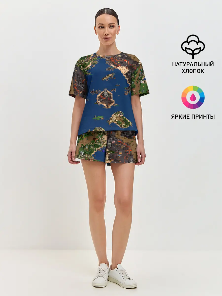 Женская пижама с шортами / heroes 3 game