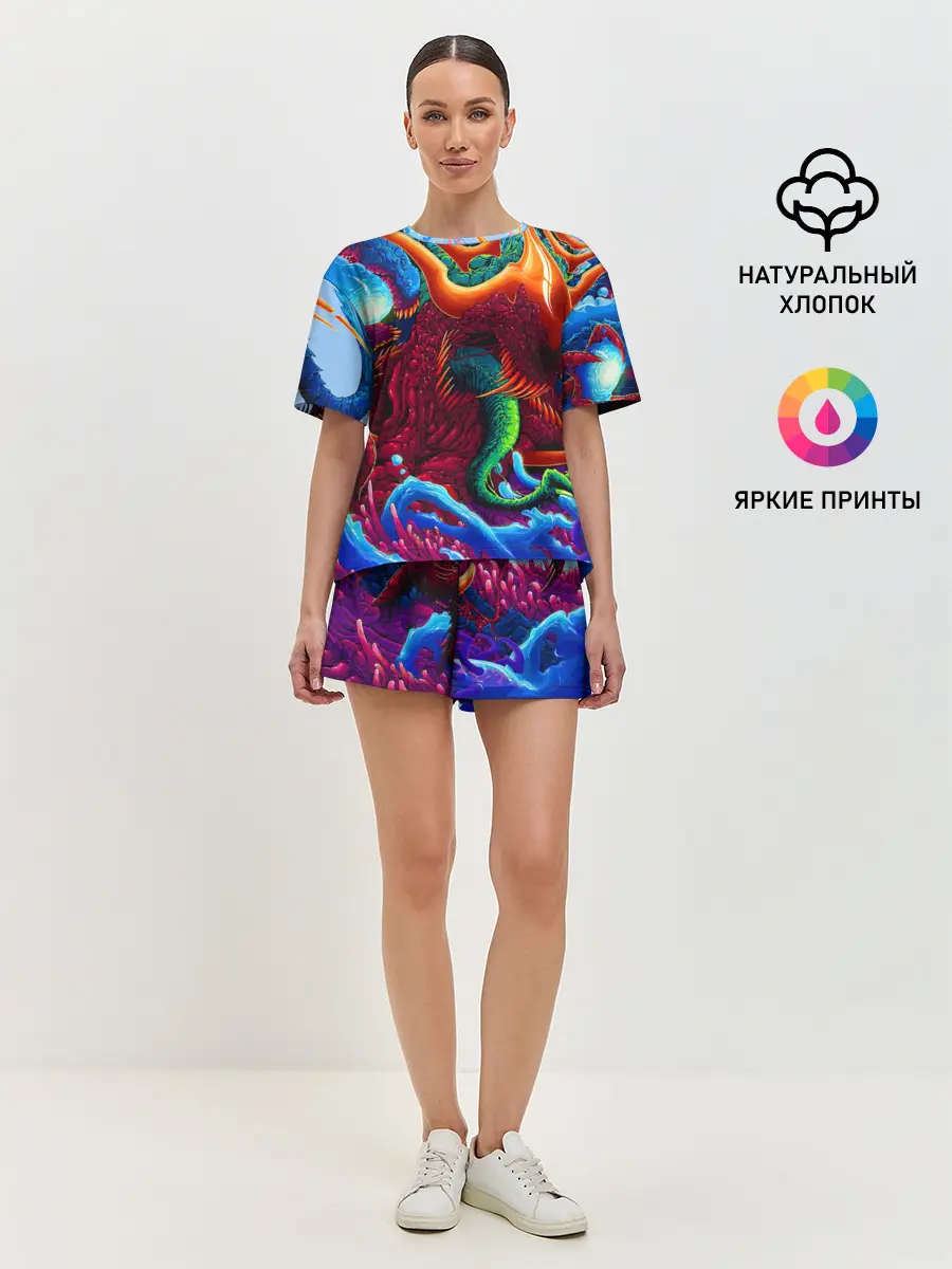 Женская пижама с шортами / Hyper Beast