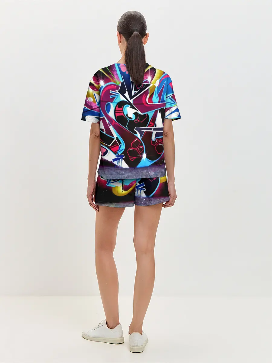 Женская пижама с шортами / Искусство