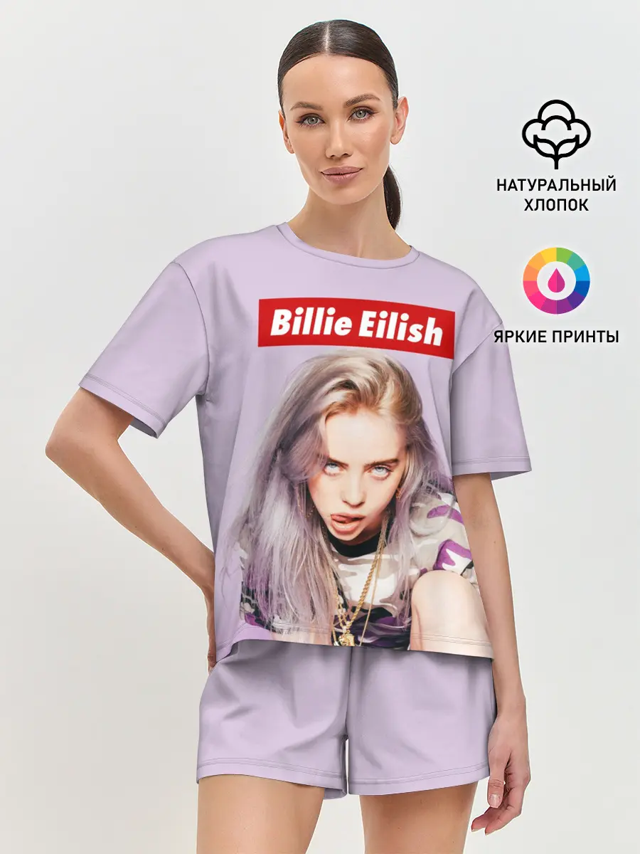 Женская пижама с шортами / Billie Eilish
