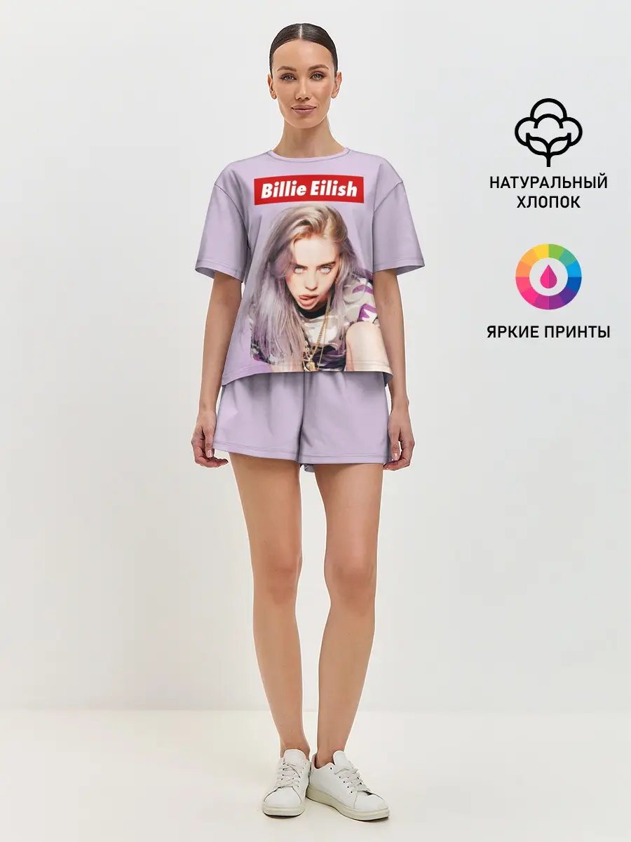 Женская пижама с шортами / Billie Eilish