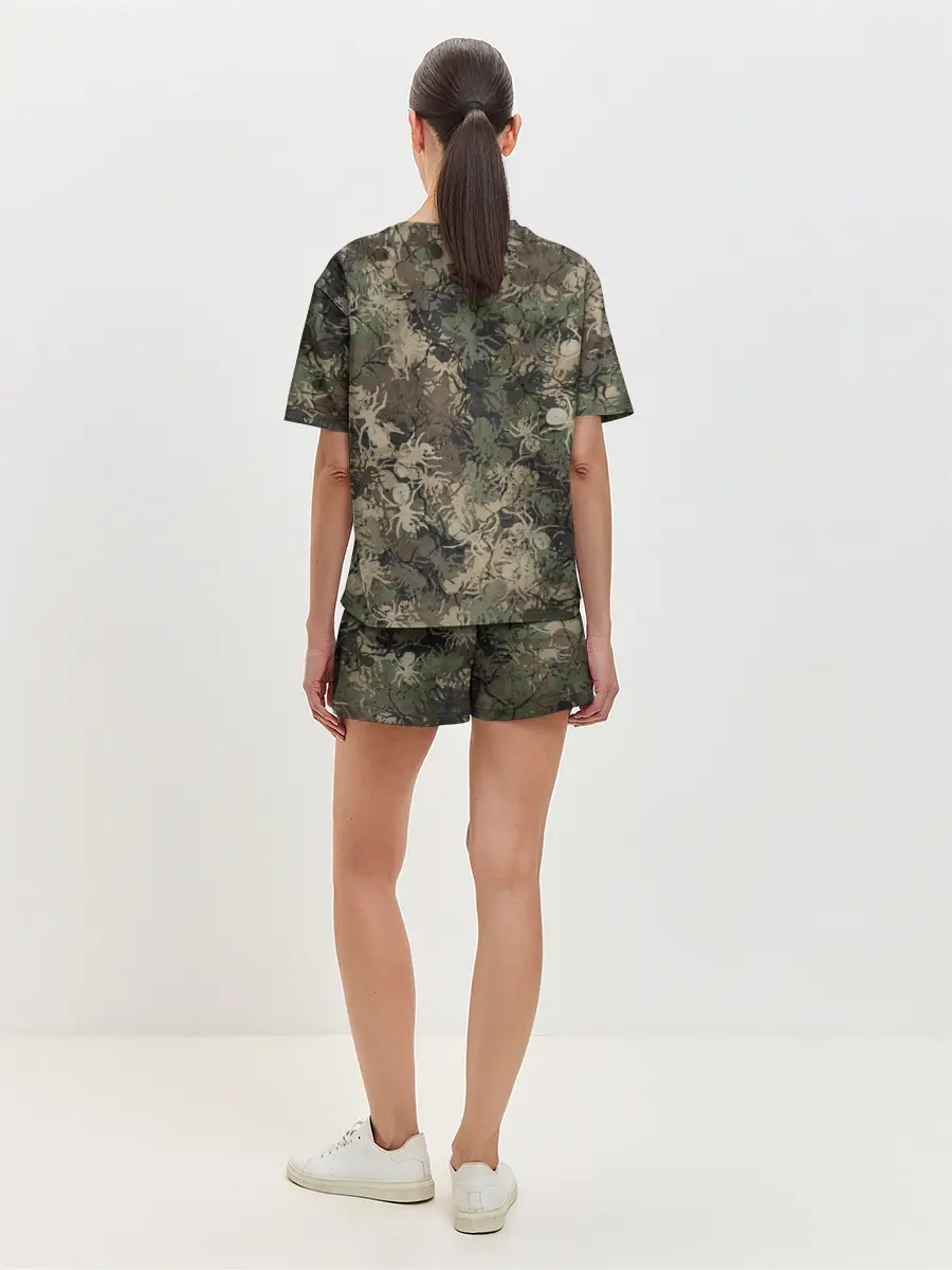 Женская пижама с шортами / Камуфляж Prodigy