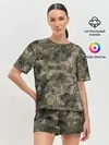 Женская пижама с шортами / Камуфляж Prodigy