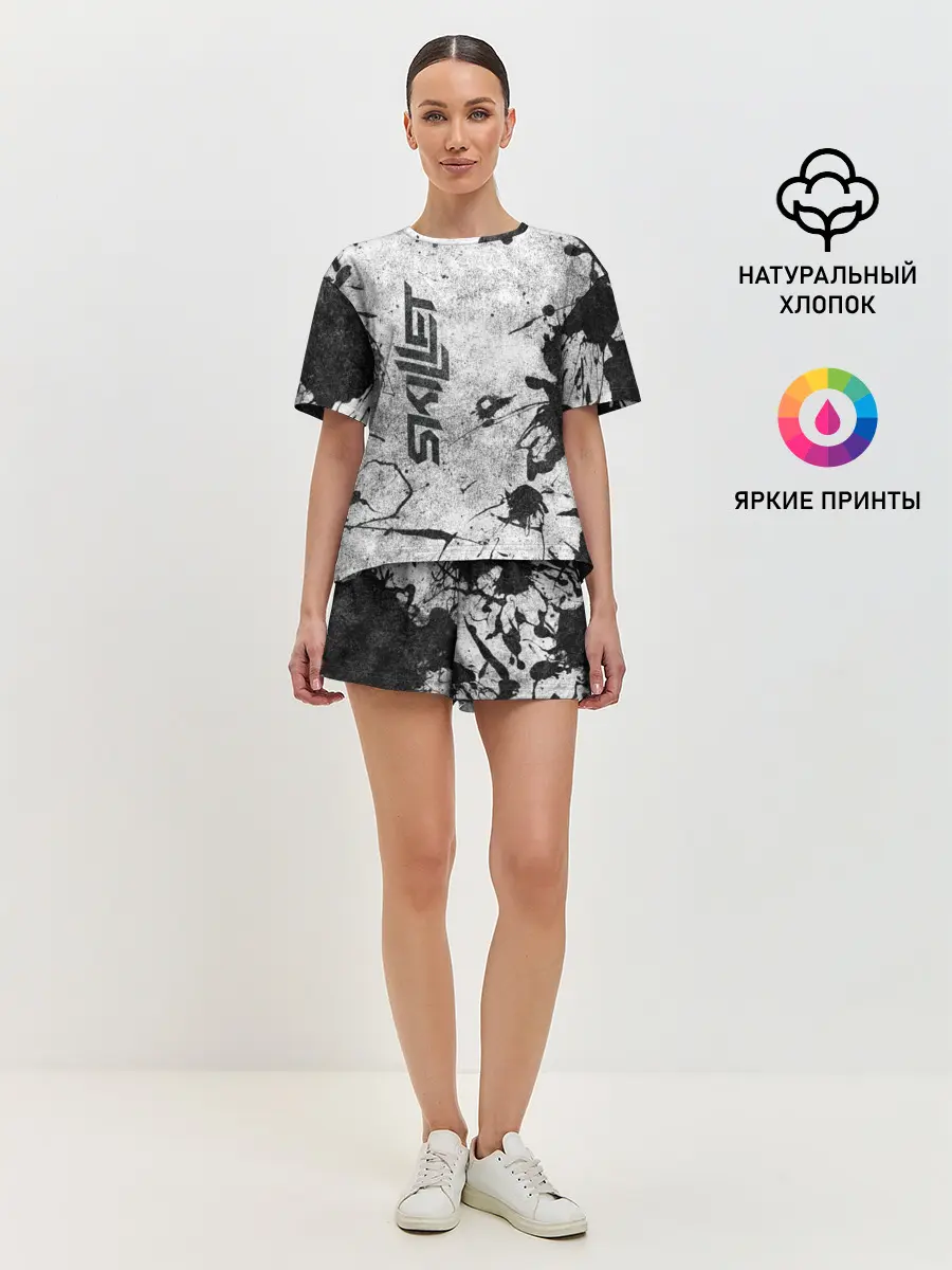 Женская пижама с шортами / SKILLET