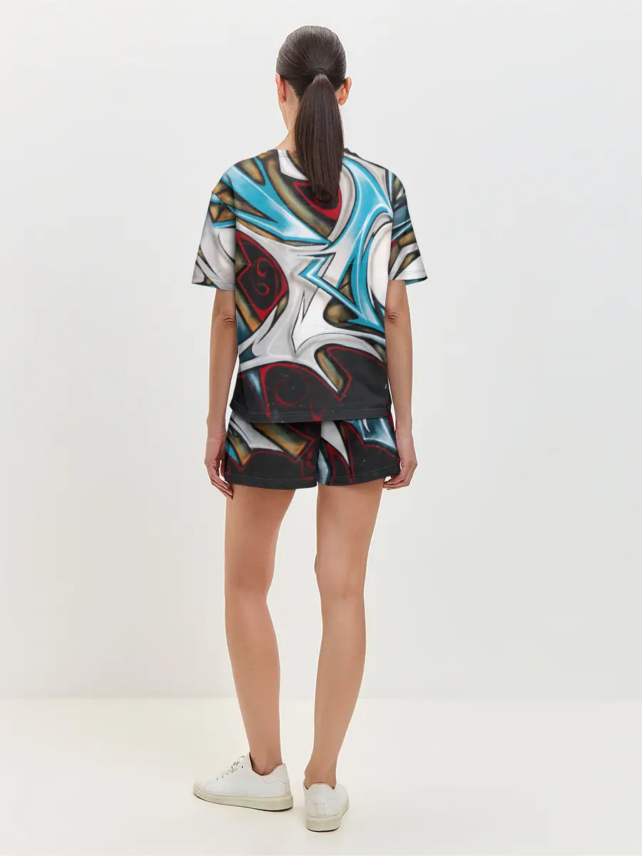 Женская пижама с шортами / Стиль улицы