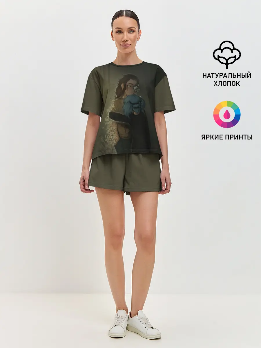 Женская пижама с шортами / Sally Face