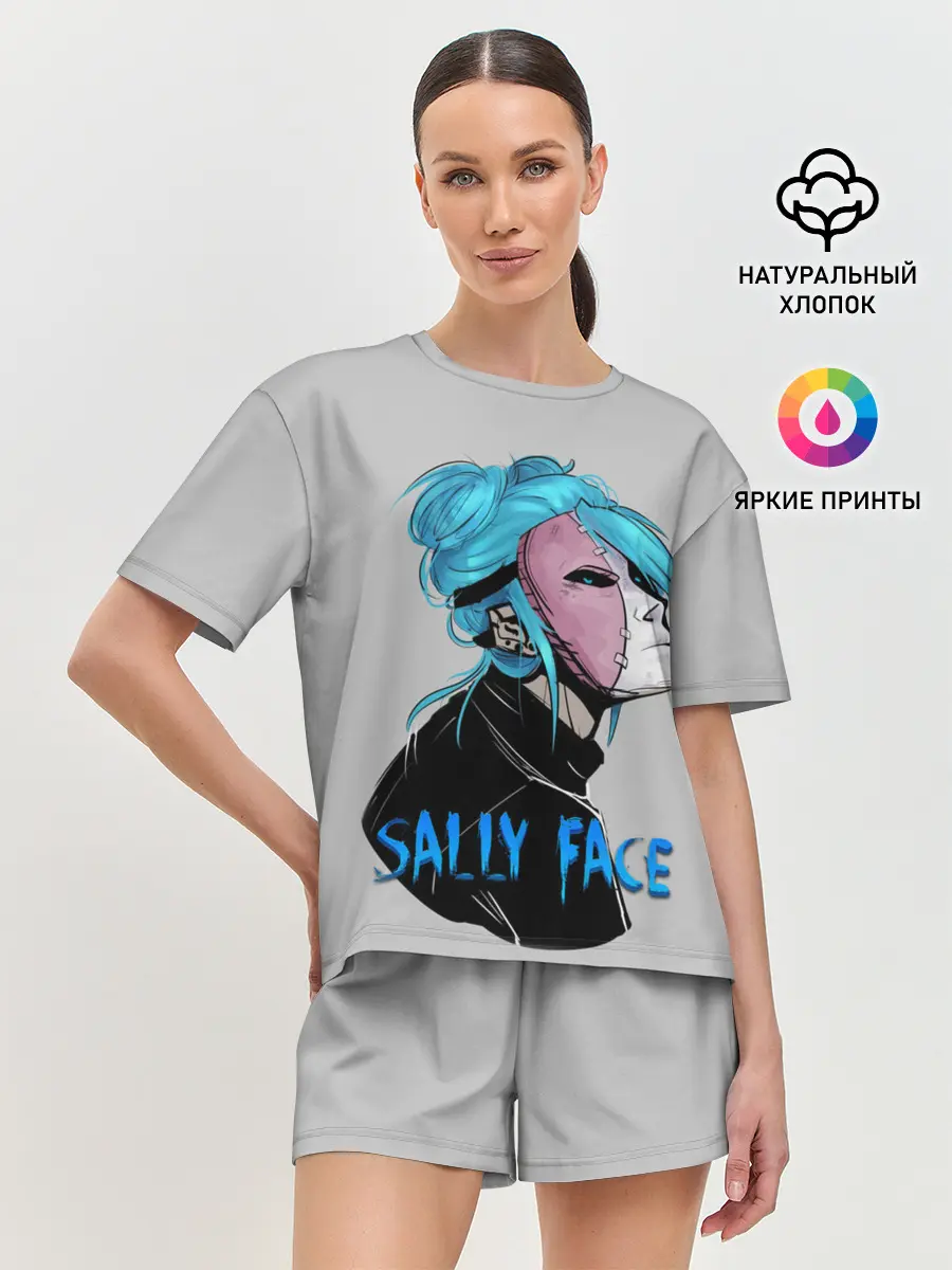 Женская пижама с шортами / Sally Face
