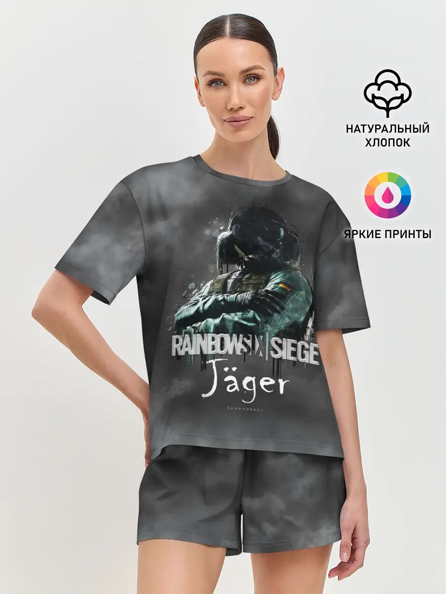Женская пижама с шортами / Jager : Rainbow Six